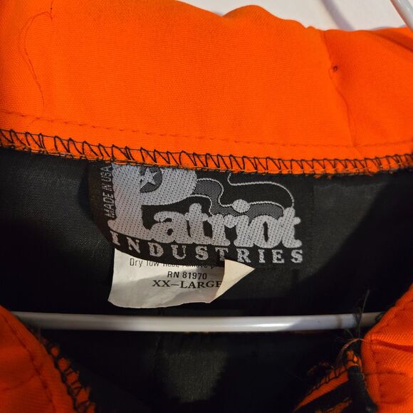 Vtg Blaze Orange Hunting Coat XXL - Picture 6 of 7